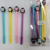 Student cartoon cute silicone three-dimensional tip gel pen Item Picture